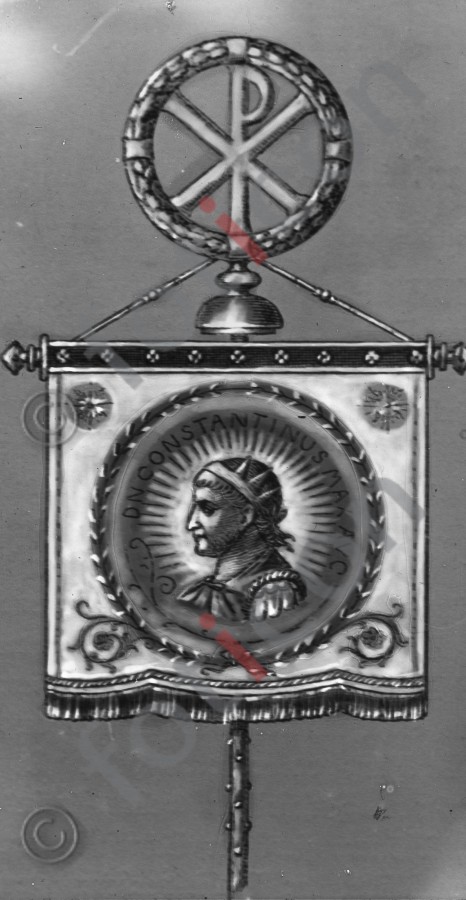 Labarum des Kaisers Konstantin | Labarum of the Emperor Constantine (simon-107-049-sw.jpg)
